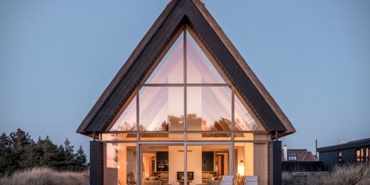 Cette maison de plage au Danemark est un symbole de leur culture locale