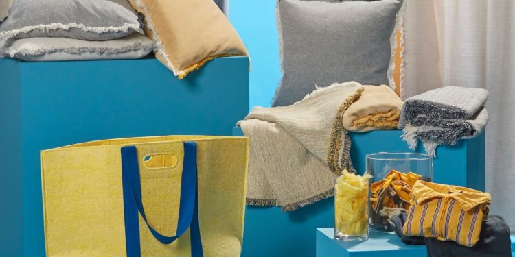 Ikea réutilise d’anciens uniformes pour créer une nouvelle collection lifestyle