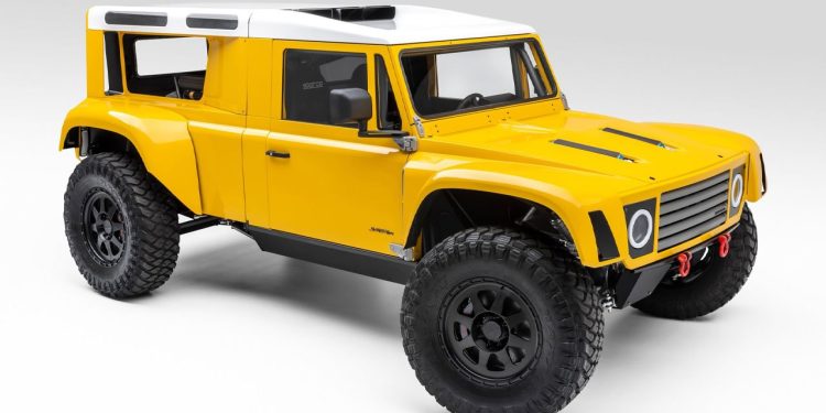 La SV Rover hypertruck électrique est une Land Rover sur les stéroïdes qui aura aussi une variante à moteur V8.