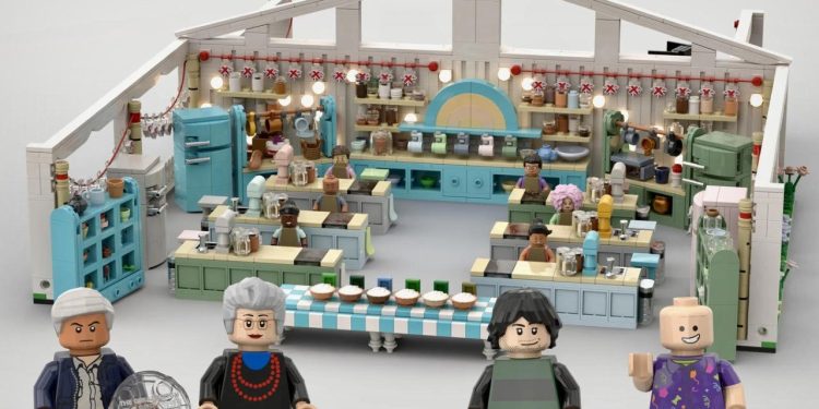 Le Great British Bake Off fait l’objet d’une adorable reconstitution LEGO avec l’ensemble du plateau, de l’équipe et des juges.