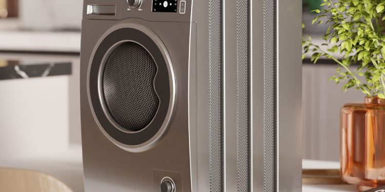 L’enceinte portable Sound Spin de Bose est déguisée en machine à laver miniature à chargement frontal.
