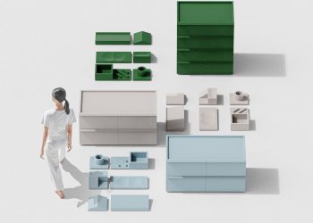 Découvrez le Concept Révolutionnaire de Tiroirs Inspirés des Appartements : Fusion Parfaite entre Architecture Urbaine et Design de Mobilier!