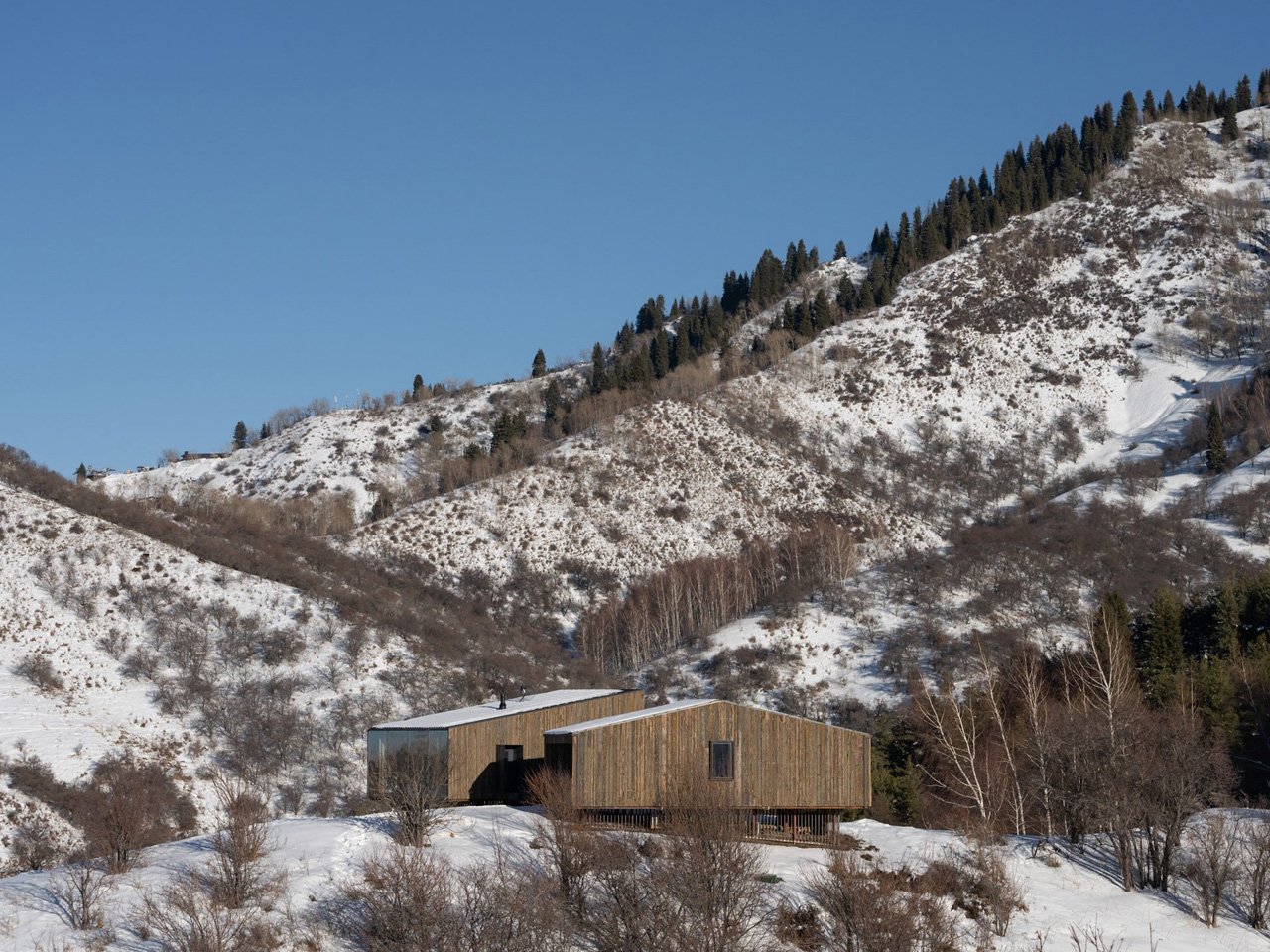 Cabines en Bois Recyclé