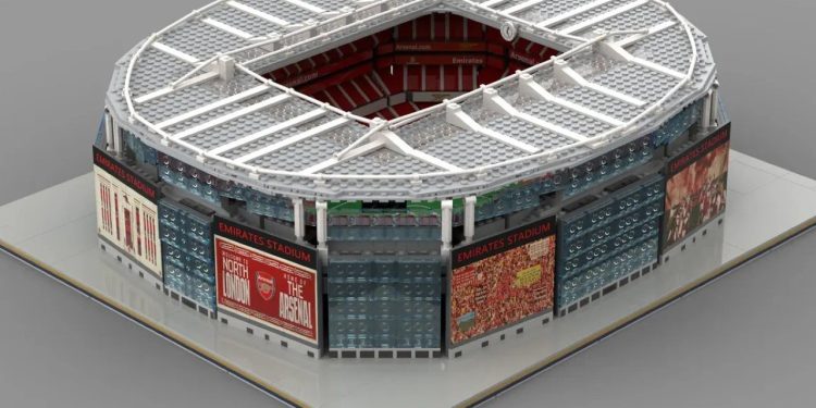 Découvrez la Réplique en Briques LEGO de l’Emirates Stadium: Le Rêve Ultime pour Tous les Fans d’Arsenal!