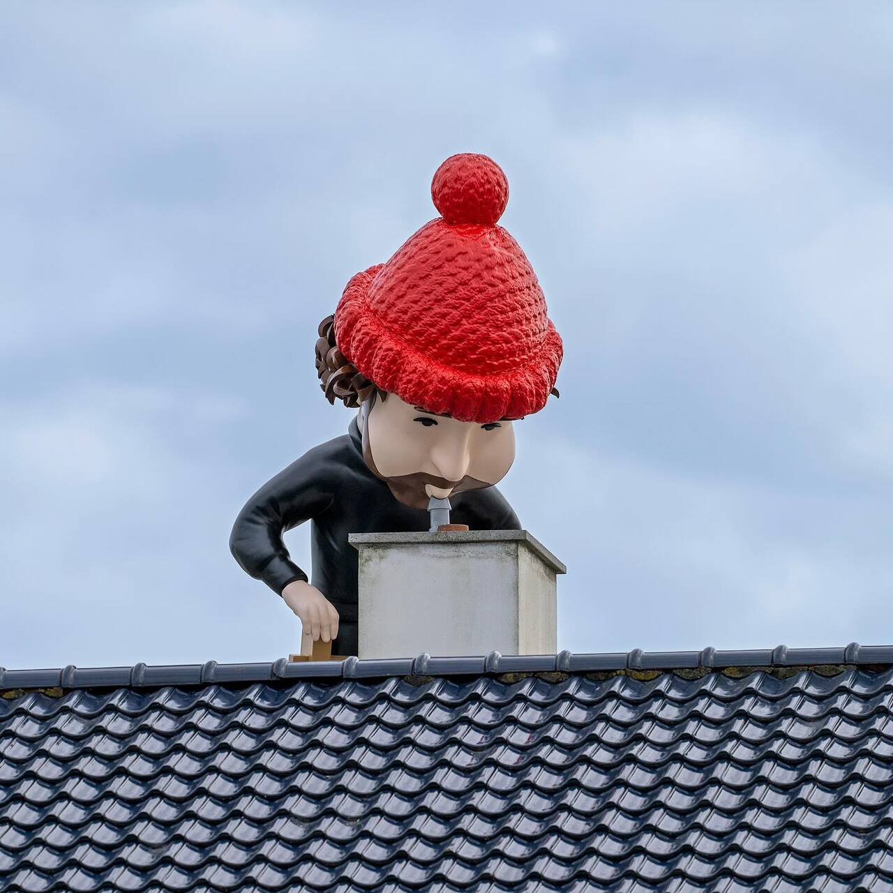 Sculpture intégrée dans le paysage