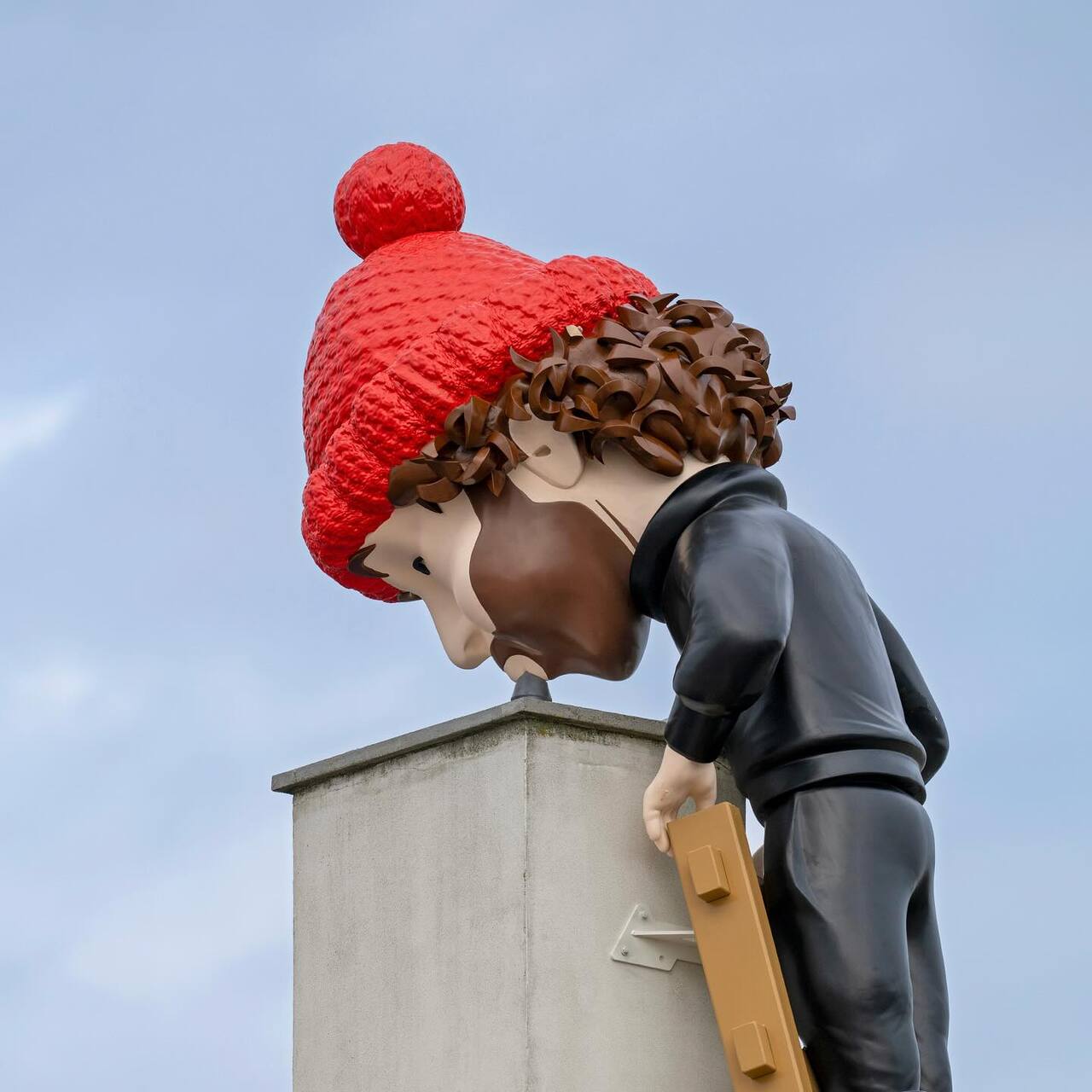 Vue de la sculpture