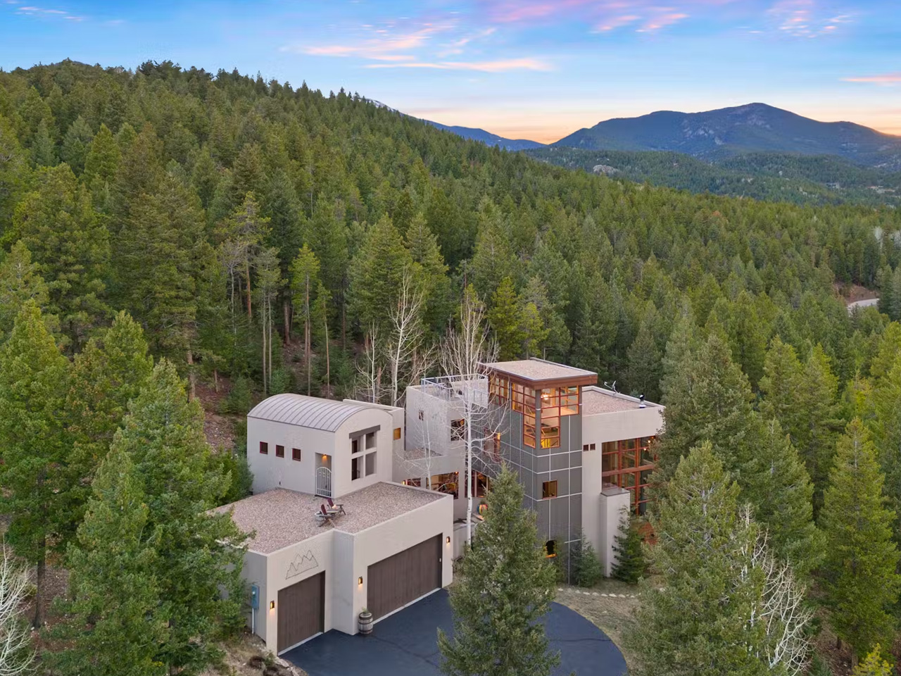 Maison dans les montagnes du Colorado